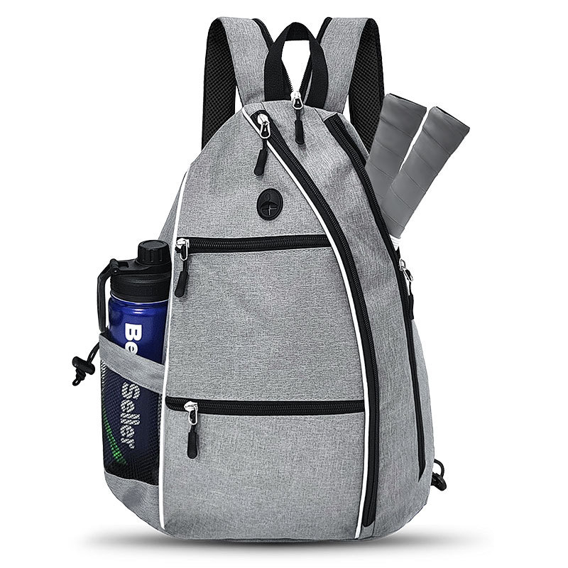 Sepwolf spordikott rakettidele — universaalne, Oxfordkangas, kaarega õlarihm, sobib tennisele ja lauatennisele