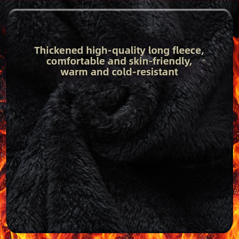 Kamuflážny fleece pracovný set, vetruodolný a teplý, zimná bunda a nohavice, materiál bavlneno-zmesový