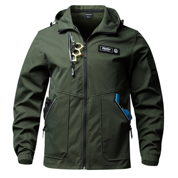 Unisex Darbo drabužių komplektas su kamufliažu, cheminių pluoštų mišinys, kvėpuojantis, atsparus dėvėjimuisi, pavasaris–ruduo