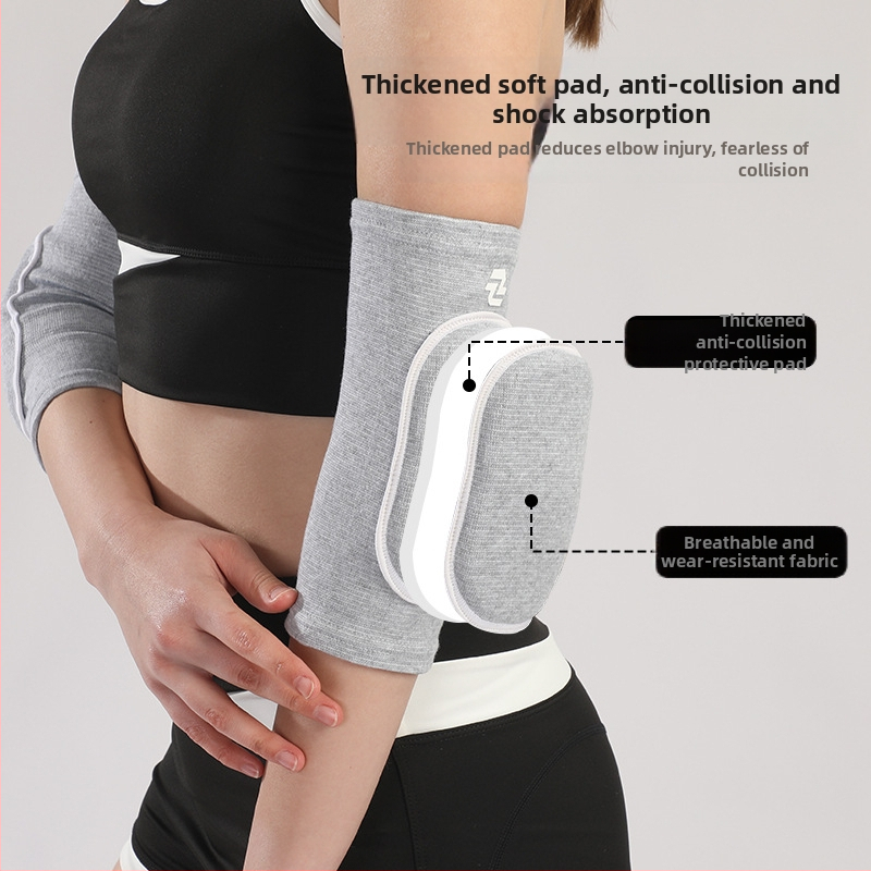 Elkoņu aizsargi – poliestera šķiedra, dubulta konstrukcija, universāla pielietojuma, piemērots dejām, volejbolam un rolēšanai