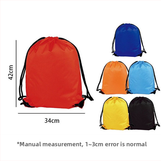 Sporta mugursoma ar aukliņu - personalizēts logotips ar termotransferu drukāšanu, Oxford audums, dubultās siksnas.