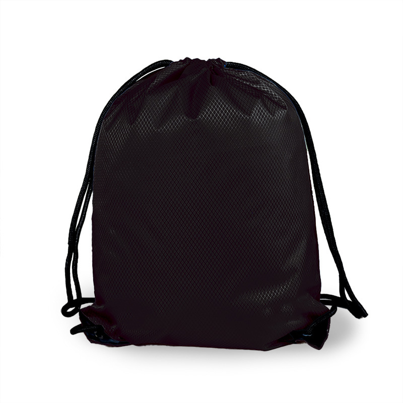 Sportinis krepšys su virvele - individualus logotipas termotransferu, Oxford drobė, dvigubos peties juostos.