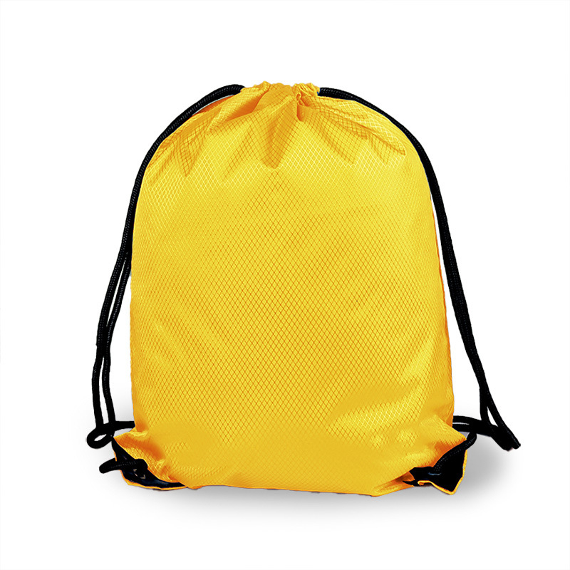 Sportinis krepšys su virvele - individualus logotipas termotransferu, Oxford drobė, dvigubos peties juostos.