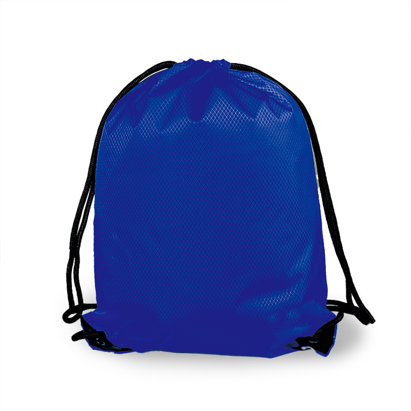 Sportinis krepšys su virvele - individualus logotipas termotransferu, Oxford drobė, dvigubos peties juostos.