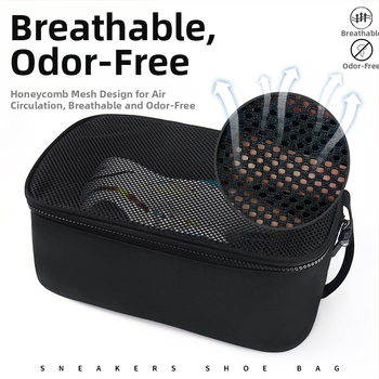 Kurpju uzglabāšanas soma — Oxford audums, mūsdienīgs vienkāršs stils, zīmols Wika, kategorija: kurpju somas