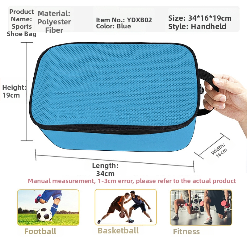 Kurpju uzglabāšanas soma — Oxford audums, mūsdienīgs vienkāršs stils, zīmols Wika, kategorija: kurpju somas