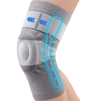 Genunchiere medicale pentru alpinism, protecție a meniscului, corp din poliester și căptușeală de bumbac, protecție pentru genunchi, potrivite pentru alergare și drumeții
