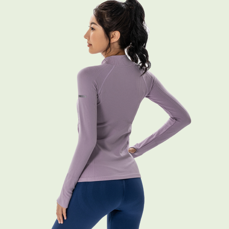 c'mon gymicon Ženska windproof joga jakna - uski kroj, četverostruka elastičnost, dugi rukavi, materijal: 94% najlon, podstava od pamuka