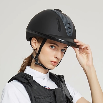 Baslong universālā pieaugušo jāšanas ķivere, elpojoša, ar PC integrētu veidojumu