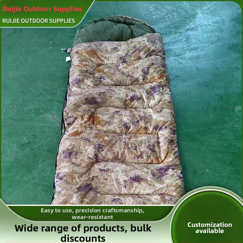 Suaugusiųjų vokinio tipo miegmaišis, užpildas iš tušios medvilnės, pamušalas poliesteris, audinys poliesteris, svoris 1–3 kg