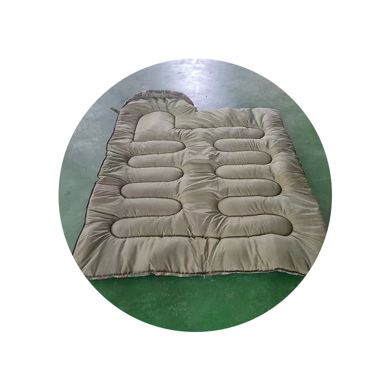 Suaugusiųjų vokinio tipo miegmaišis, užpildas iš tušios medvilnės, pamušalas poliesteris, audinys poliesteris, svoris 1–3 kg