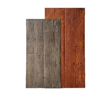 Antik tégla falpanel PU felülettel, fa mintázat, Európai klasszikus stílus, matt felület, poliuretán kivitelezés