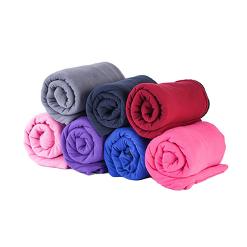 Apvalkline stiliaus fliso miegmaišis lauko naudojimui, su velvetine vidine danga, polar fleece audinys, suaugusiesiems, 600 g