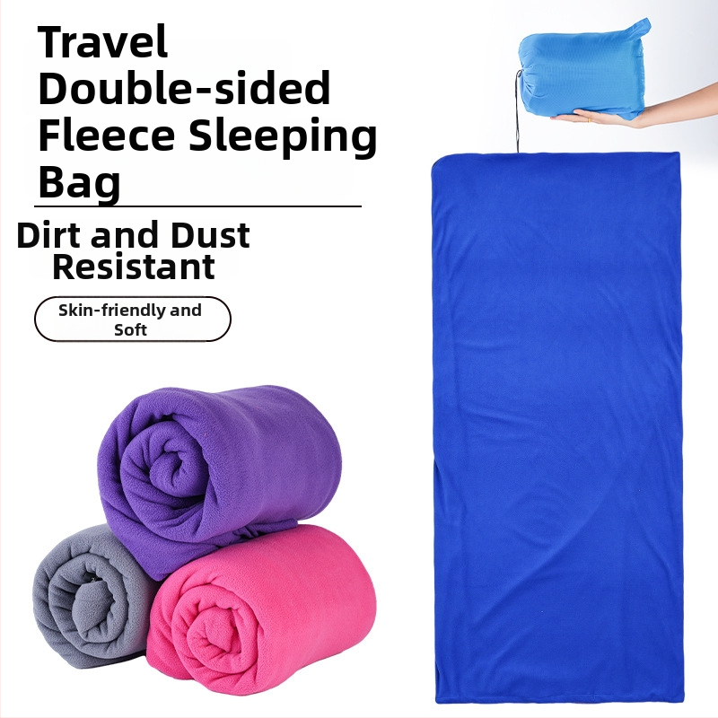 Ārējai lietošanai fleeces guļammaiss ar aploksnes stilu, ar velvētās iekšpuses oderi, polārfleksa audums, pieaugušajiem, 600 g