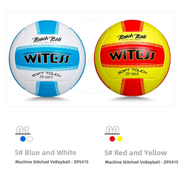 Witess vidaus tinklinio kamuolys – PVC, mechaninis siuvimas, vidaus žaidimo kamuolys, logotipas atspausdintas, pritaikymas prieinamas