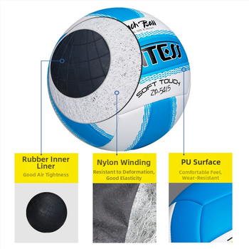 Witess vidaus tinklinio kamuolys – PVC, mechaninis siuvimas, vidaus žaidimo kamuolys, logotipas atspausdintas, pritaikymas prieinamas