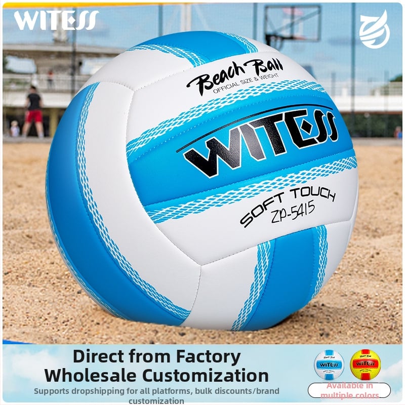 Witess vidaus tinklinio kamuolys – PVC, mechaninis siuvimas, vidaus žaidimo kamuolys, logotipas atspausdintas, pritaikymas prieinamas