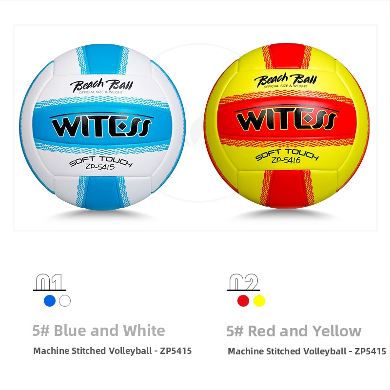 Witess vidaus tinklinio kamuolys – PVC, mechaninis siuvimas, vidaus žaidimo kamuolys, logotipas atspausdintas, pritaikymas prieinamas