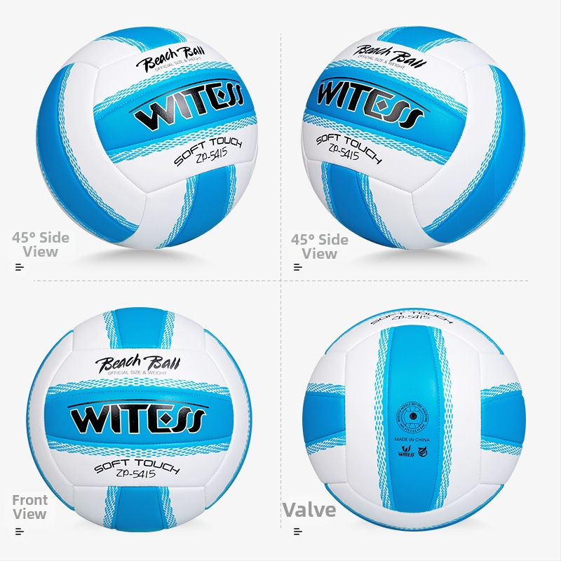 Witess vidaus tinklinio kamuolys – PVC, mechaninis siuvimas, vidaus žaidimo kamuolys, logotipas atspausdintas, pritaikymas prieinamas