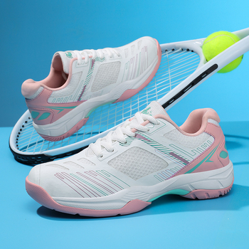 Unisex badmintonijalanõud, hingavad, ultra-kerged, libisemiskindel kummist tald, kunst PU ülemine