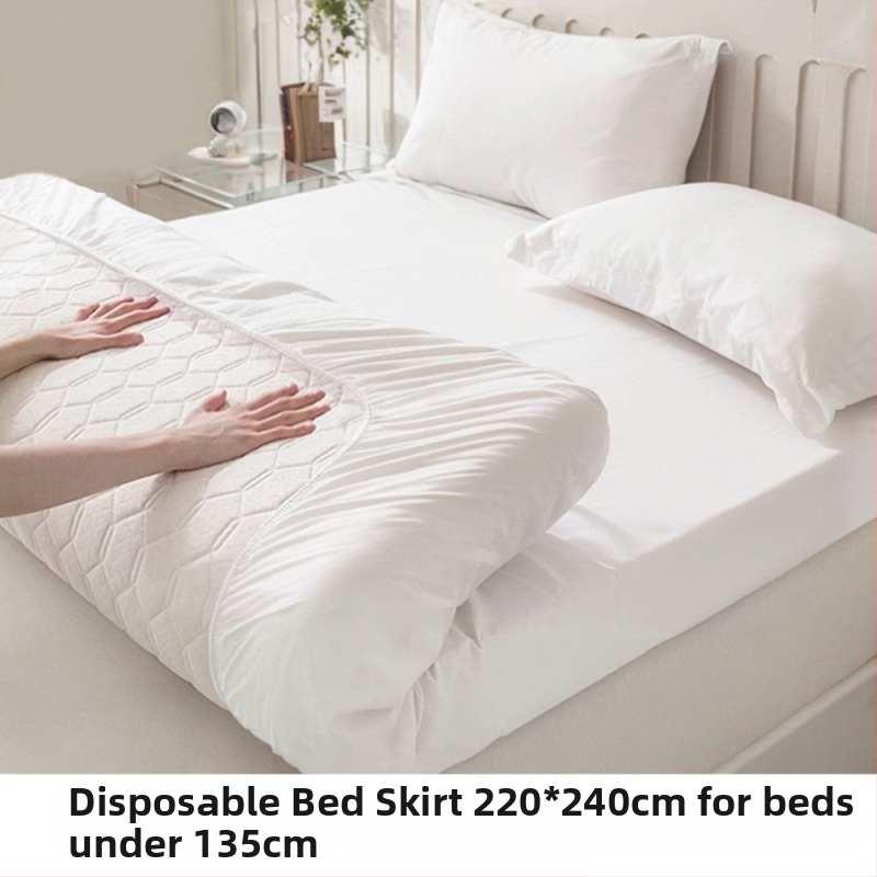 Vienkartinė čiužinio apsauga – dulkėms atspari, nešiojama, stora; SMMS nepluošto audinys