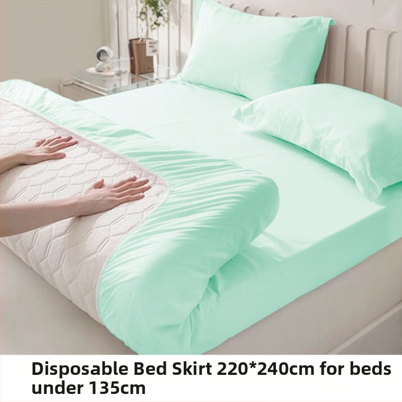 Vienkartinė čiužinio apsauga – dulkėms atspari, nešiojama, stora; SMMS nepluošto audinys