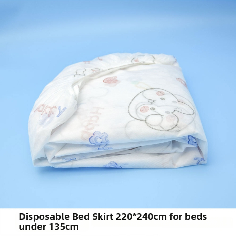 Vienkartinė čiužinio apsauga – dulkėms atspari, nešiojama, stora; SMMS nepluošto audinys