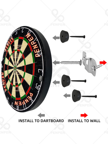 Dart taikinys iš nerūdijančio plieno, metalinis sieninis pakabukas, hardverio priedai, pritaikomas