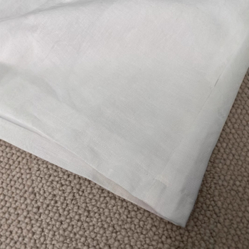 Pantaloni casual din amestec de in și bumbac, talie înaltă, stil japonez, lungime 3/4, micro-elastic