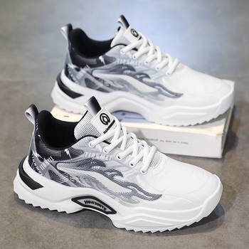 Спортни обувки за мъже, младежи, синтетична горна част, PVC подметка