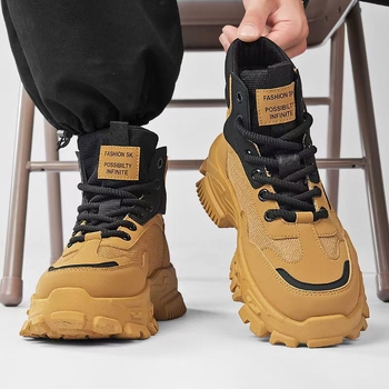 Vyriniai Martin batai - priešslydis, atsparūs dėvėjimui, stora padas, kanvas viršus, rudens žygiams lauke