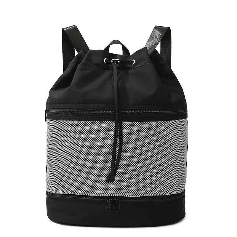 Spordikott kuiva–märja eraldusega, veekindel, ultra kerge, hingav, kumer õlarihm