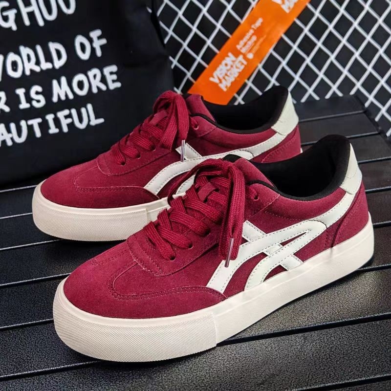 Ανδρικά παπούτσια σκέιτ (στρογυρισμένη μύτη, EVA επάνω μέρος, χαμηλό ύψος επάνω, δέσιμο με κορδόνια, σόλα από καουτσούκ)