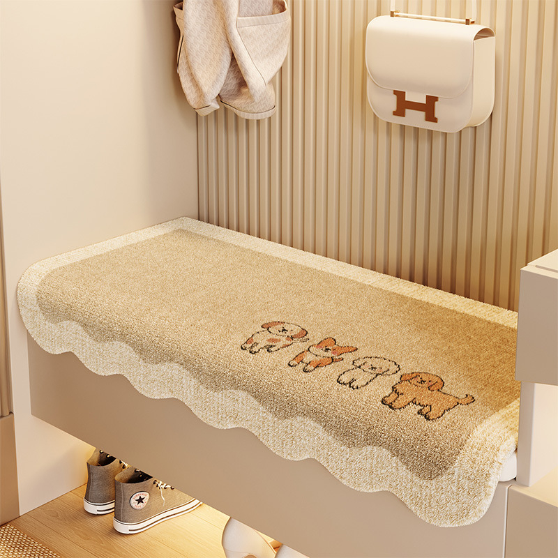 Sėdėjimo pagalvė, akrilinė vilna, poliesterio pluošto užpildas, karikatūrų raštas, individualus apdorojimas