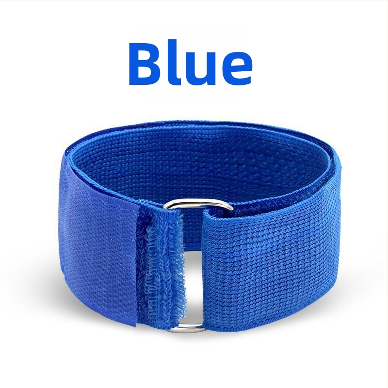 MAICCA Divu personu triju kāju treniņu josta – Oxford audums, gumijas josta, Velcro, pielāgota futbolam