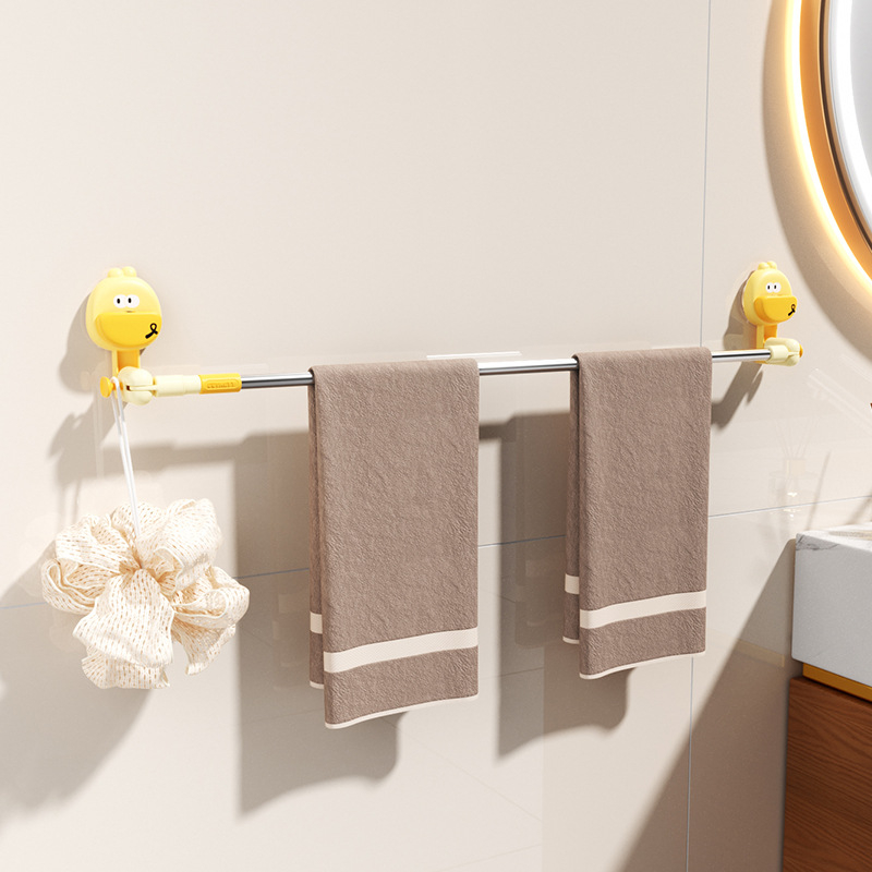 Hongyi Crtani Serija Kupaonica Zidni Držač Za Četkice Za Zube S Usisnom Čašom, Plastika, Polirani Površina, Nosivost 5–10 kg, 1 Razina