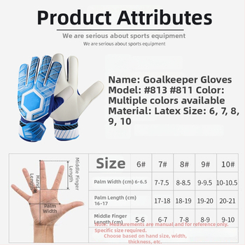 Fenta futbola vārtsargu cimdi, plastmasas materiāls, pielāgojama apstrāde, piemēroti gan vīriešiem, gan sievietēm