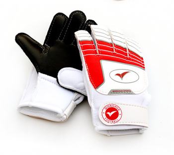 Qionghua Bērnu futbola vārtsarga cimdi — PU materiāls, universāls, pielāgojams