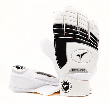 Qionghua Bērnu futbola vārtsarga cimdi — PU materiāls, universāls, pielāgojams