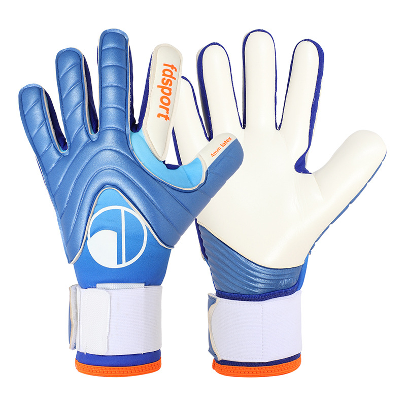 Feidun väravavahi kinnas – Royal seeria, sisemise õmbluse lõige, 4 mm paks lateks peopesa, libisemisvastased jalgpalli treeningutele