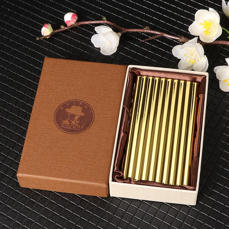 Plastmasas cigarešu kārba 10 cigaretēm, pārnēsājama, ar kartes slota dizainu, pretestība pret saspiešanu, ar logo personalizāciju