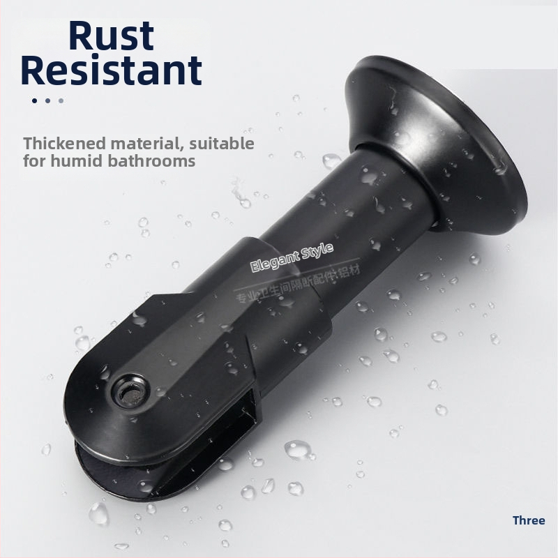 Tualetes nodalījuma atbalsta kāja - nerūsējošais tērauds, virsmas apstrāde ar aukla vilkšanu, Sowegu