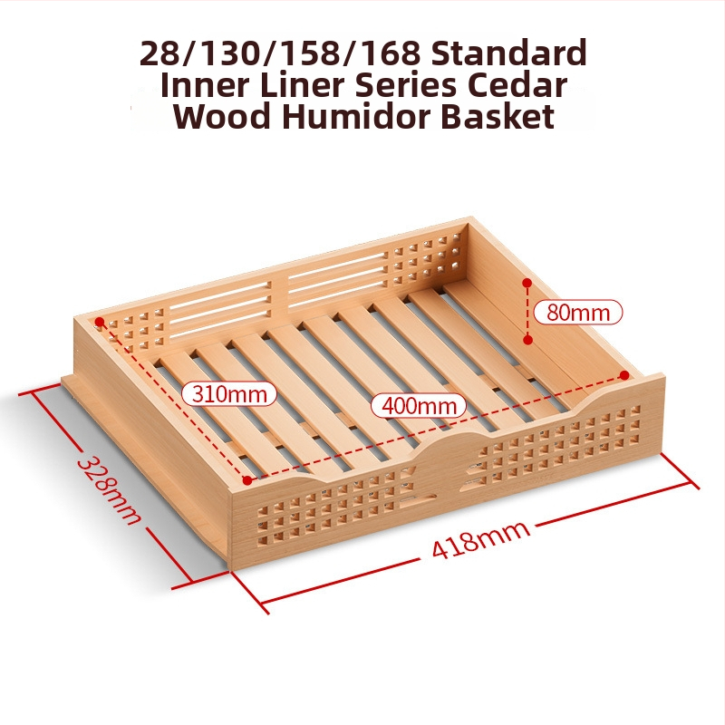 Cigāru skapis atvilktne – cedru koks, putekļu izturīgs, mūsdienīgs minimālisma stils, Cigarloong