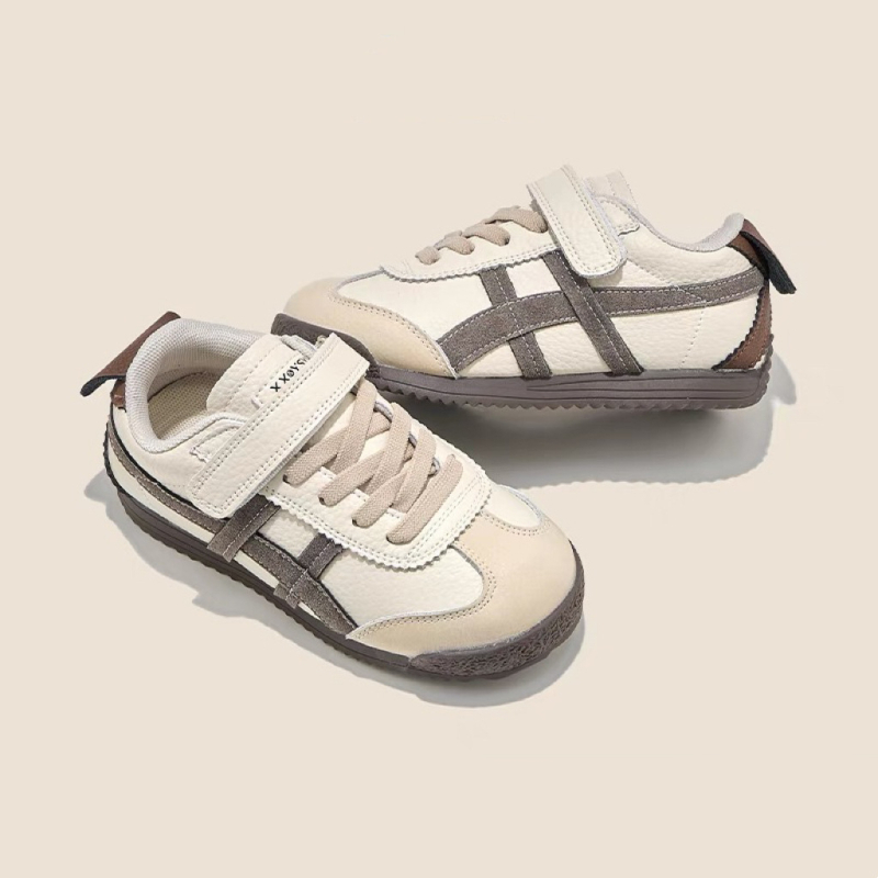 Unisex dječje tenisice s Velcro kopčom, gornji materijal od super vlakana, gumeni potplat – uzrast 4–16, proljeće 2025 izdanje