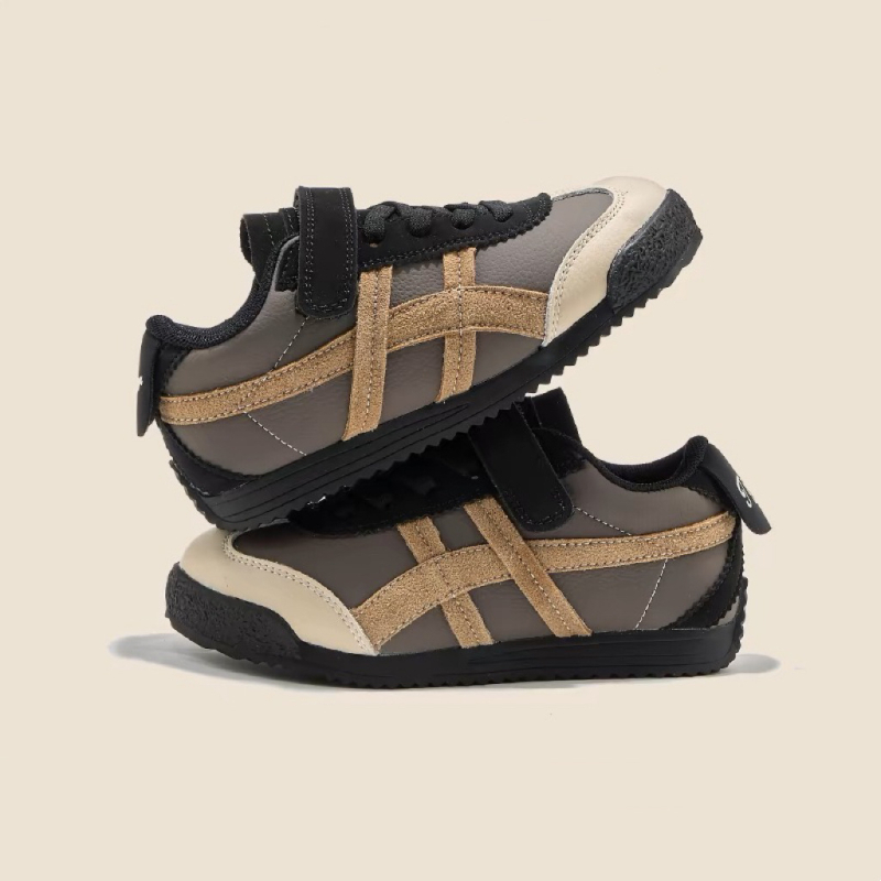 Unisex dječje tenisice s Velcro kopčom, gornji materijal od super vlakana, gumeni potplat – uzrast 4–16, proljeće 2025 izdanje