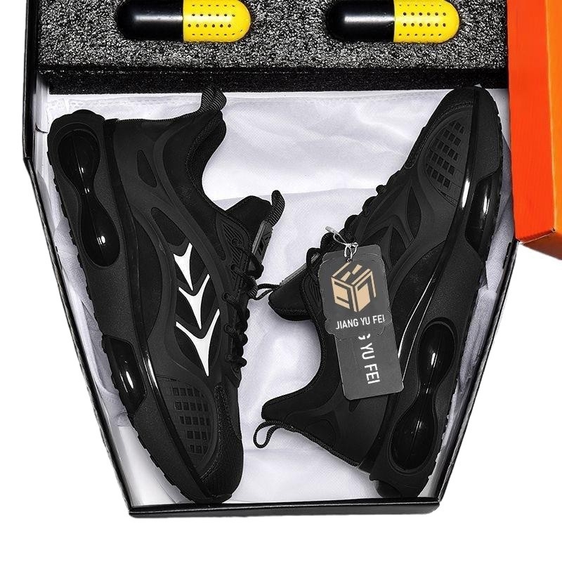 Vyriski kvėpuojantys tinkliniai sportbačiai - raišteliai, gumos padas, smailus pirštas, vidpadis iš dirbtinės kailio