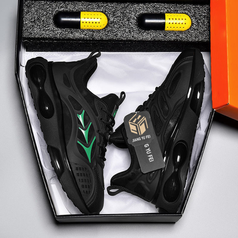 Vyriski kvėpuojantys tinkliniai sportbačiai - raišteliai, gumos padas, smailus pirštas, vidpadis iš dirbtinės kailio