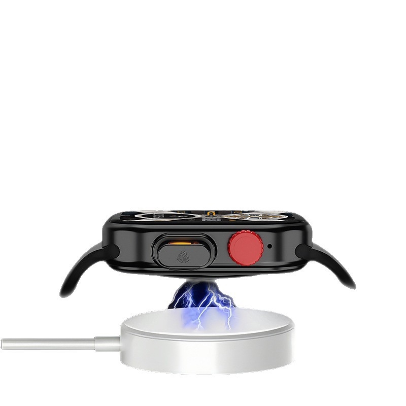 Išmanusis laikrodis su Bluetooth skambučiais ir NFC Alipay mokėjimais, sveikatos jutikliai (širdies ritmas, kraujospūdis, kraujo deguonies lygis), miego ir sporto stebėjimas, 1,95 colių TFT kvadratinis ekranas