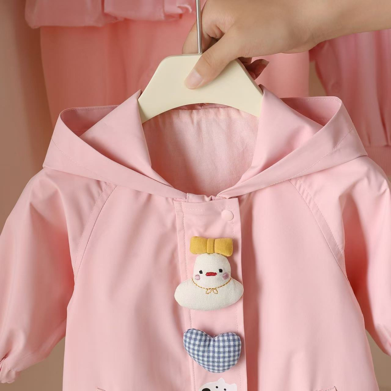 Beebi onesie / odjev za plazanje, Korejskog stila, Dugi dizajn za plazanje, Zatvaranje na jedan red gumba, Vanjski materijal: 100% poliester; Podstava: 100% pamuk