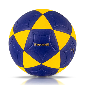 Korfbalo treniravimo kamuolys – PSYCHE prekės ženklas, PU medžiaga, klijuotos siūlės, vidaus varžybų kamuolys, individualizavimas